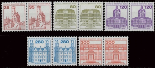 Berlin, Michel Nr. 673-677 A WP, postfrisch (331671)