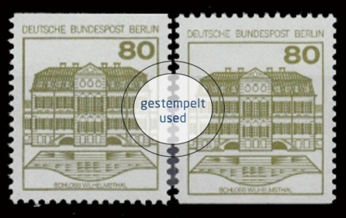 Berlin, Michel Nr. 674 C/D, gestempelt (331692)