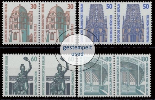 Berlin, Michel Nr. 793-796 WP, gestempelt (331782)