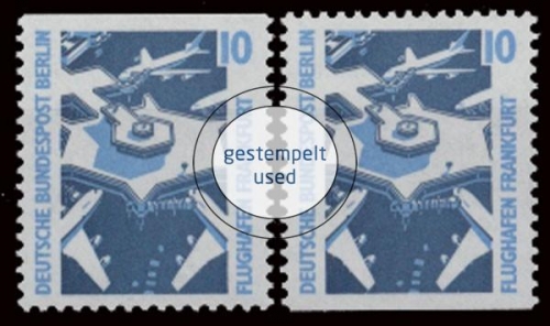 Berlin, Michel Nr. 798 C/D, gestempelt (331842)