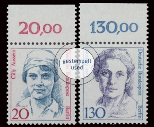 Berlin, Michel Nr. 811-812 OR, gestempelt (331882)