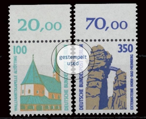 Berlin, Michel Nr. 834-835 OR, gestempelt (332092)