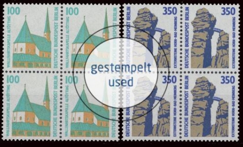 Berlin, Michel Nr. 834-835 VB, gestempelt (332112)