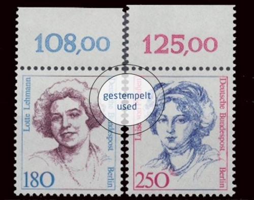 Berlin, Michel Nr. 844-845 OR, gestempelt (332132)