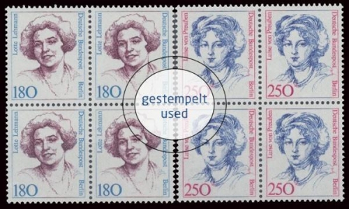 Berlin, Michel Nr. 844-845 VB, gestempelt (332152)
