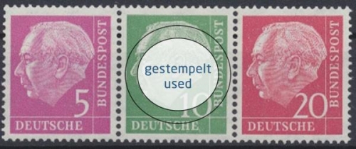 Deutschland (BRD), Michel Nr. W 20 X, gestempelt (370832)