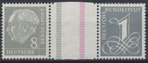Deutschland (BRD), Michel Nr. WZ 15 aI X, postfrisch (370871)