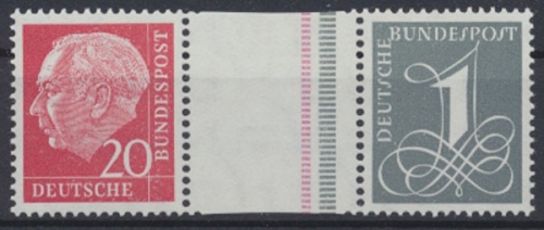 Deutschland (BRD), Michel Nr. WZ 16 a IV Y II, postfrisch (371081)
