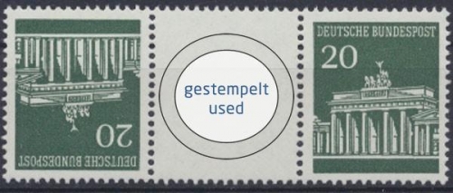 Deutschland (BRD), Michel Nr. KZ 7, gestempelt (371352)