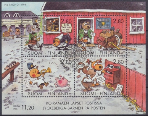 Finnland, MiNr. Block 14, gestempelt