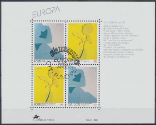 Madeira, MiNr. Block 13, gestempelt