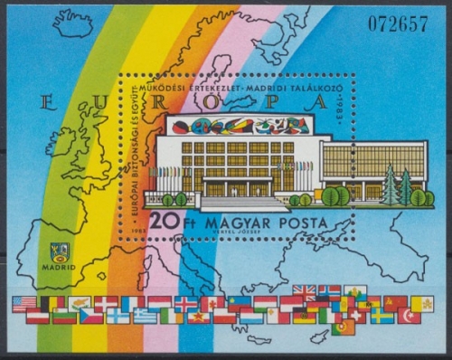 Ungarn, MiNr. Block 168 A, postfrisch