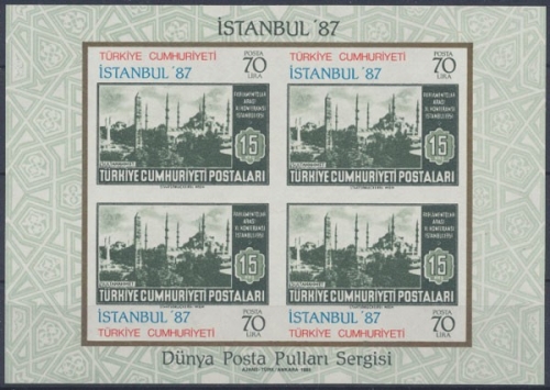 Türkei, MiNr. Block 24, postfrisch