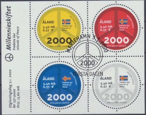 Aland, MiNr. Block 4, ESST