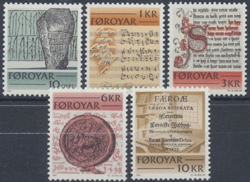 Färöer, MiNr. 65-69, postfrisch
