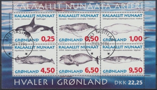 Grönland, MiNr. Block 10, gestempelt