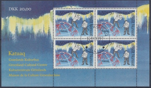 Grönland, MiNr. Block 12, gestempelt