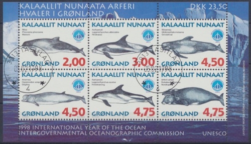 Grönland, MiNr. Block 14, gestempelt