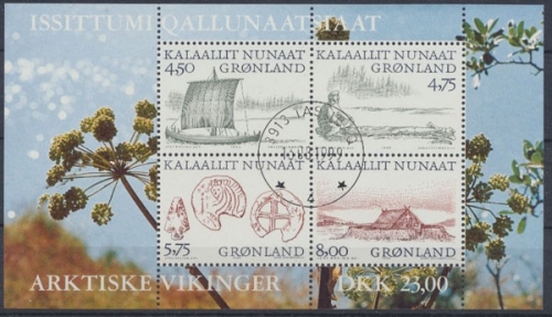 Grönland, MiNr. Block 17, gestempelt