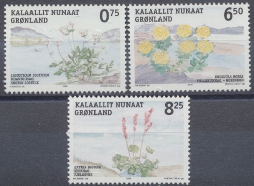 Grönland, MiNr. 454-456, postfrisch