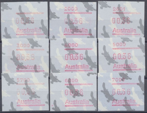 Australien, Michel Nr. Automaten 6, postfrisch