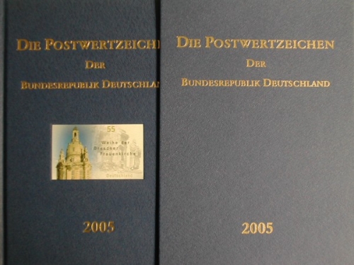 Deutschland (BRD), Jahrbuch 2005, leer - ohne Marken