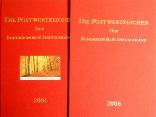 Deutschland (BRD), Jahrbuch 2006, leer - ohne Marken