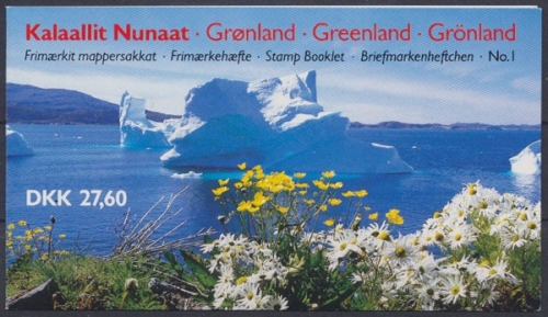 Grönland, MiNr. MH 1 mit H-Blatt 1 +2, postfrisch