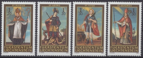 Liechtenstein, MiNr. 1326-1329, postfrisch