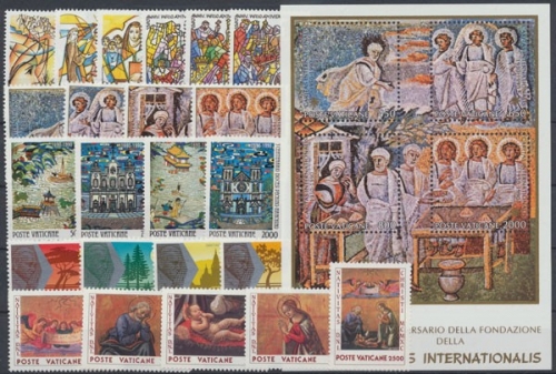 Vatikan, MiNr. 996-1022, Jahrgang 1990, postfrisch
