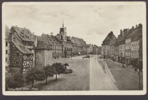 Eger, Adolf Hitler - Platz