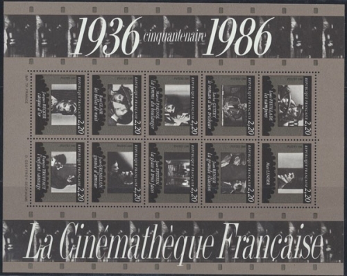 Frankreich, MiNr. Block 7, postfrisch