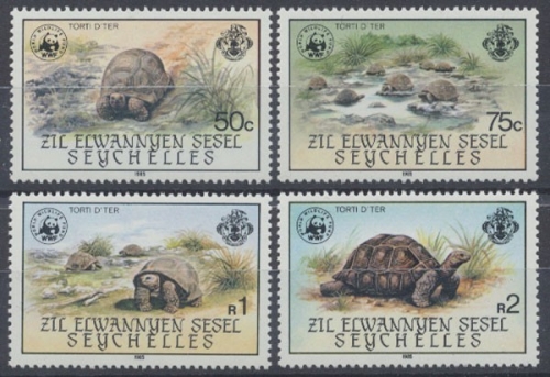 Seychellen, Äußere, MiNr. 104-107, postfrisch
