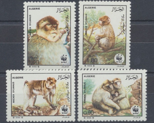 Algerien, Tiere, MiNr. 972-975, postfrisch
