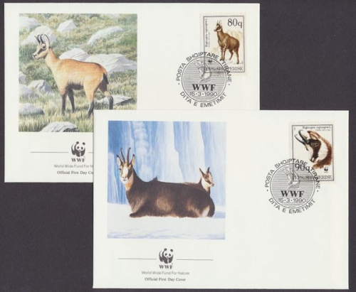 Albanien, MiNr. 2423-2426, FDC