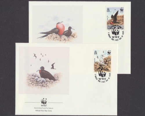 Ascension, MiNr. 521-524, FDC