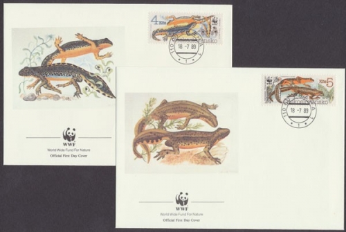 Tschechoslowakei, MiNr. 3007-3010, FDC