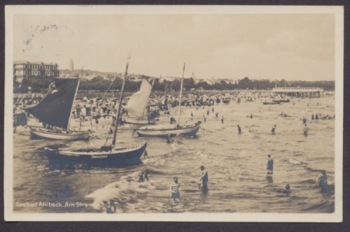 Ahlbeck, Seebad, Strandansicht