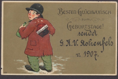 Besten Glückwunsch zum Geburtstage!