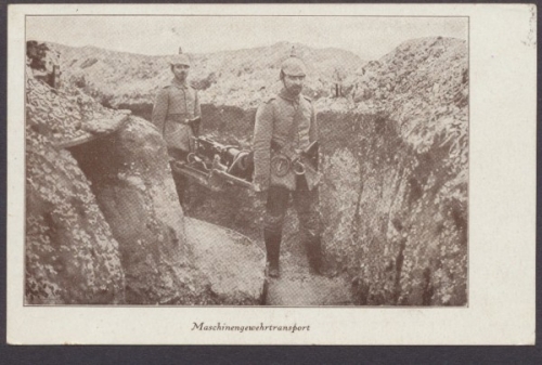 Maschinengewehrtransport
