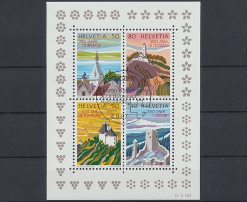 Schweiz, MiNr. Block 25, ESST