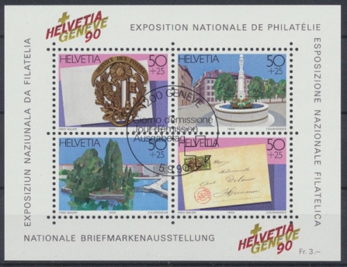 Schweiz, MiNr. Block 26, ESST