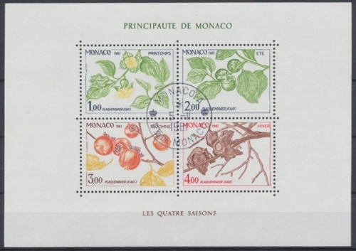 Monaco, MiNr. Block 18,, gestempelt
