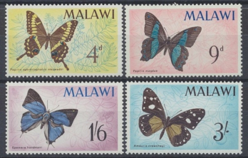 Malawi, MiNr. 37-40, postfrisch