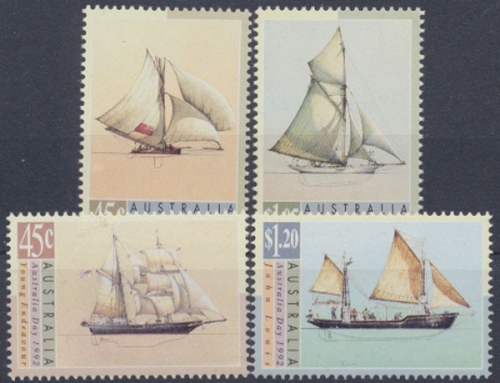 Australien, Schiffe, MiNr. 1288-1291, postfrisch