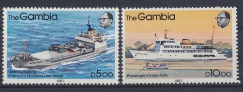 Gambia, MiNr. 477+478, postfrisch