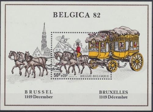 Belgien, Post, MiNr. Block 53, postfrisch