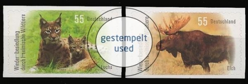 Deutschland (BRD), Michel Nr. 2921-2922 sk, gestempelt