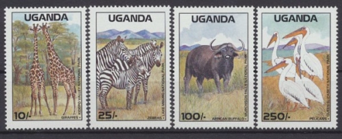 Uganda, MiNr. 617-620, postfrisch