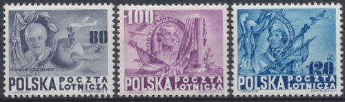Polen, MiNr. 515-517, postfrisch